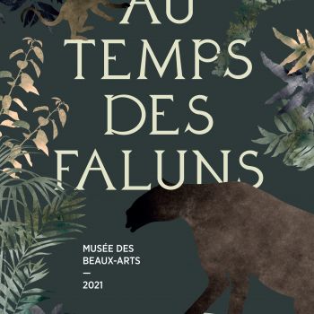 Affiche Au temps des faluns ©Musée d'Angers