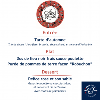 Menu Grand Repas - 091025