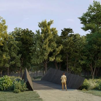 Passerelle Nord Monplaisi - @ Nu Architecture & Ingénierie