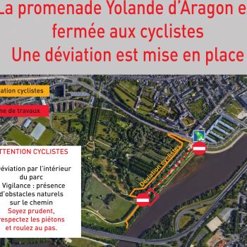 Travaux Balzac Loire à vélo alm-45x120cm